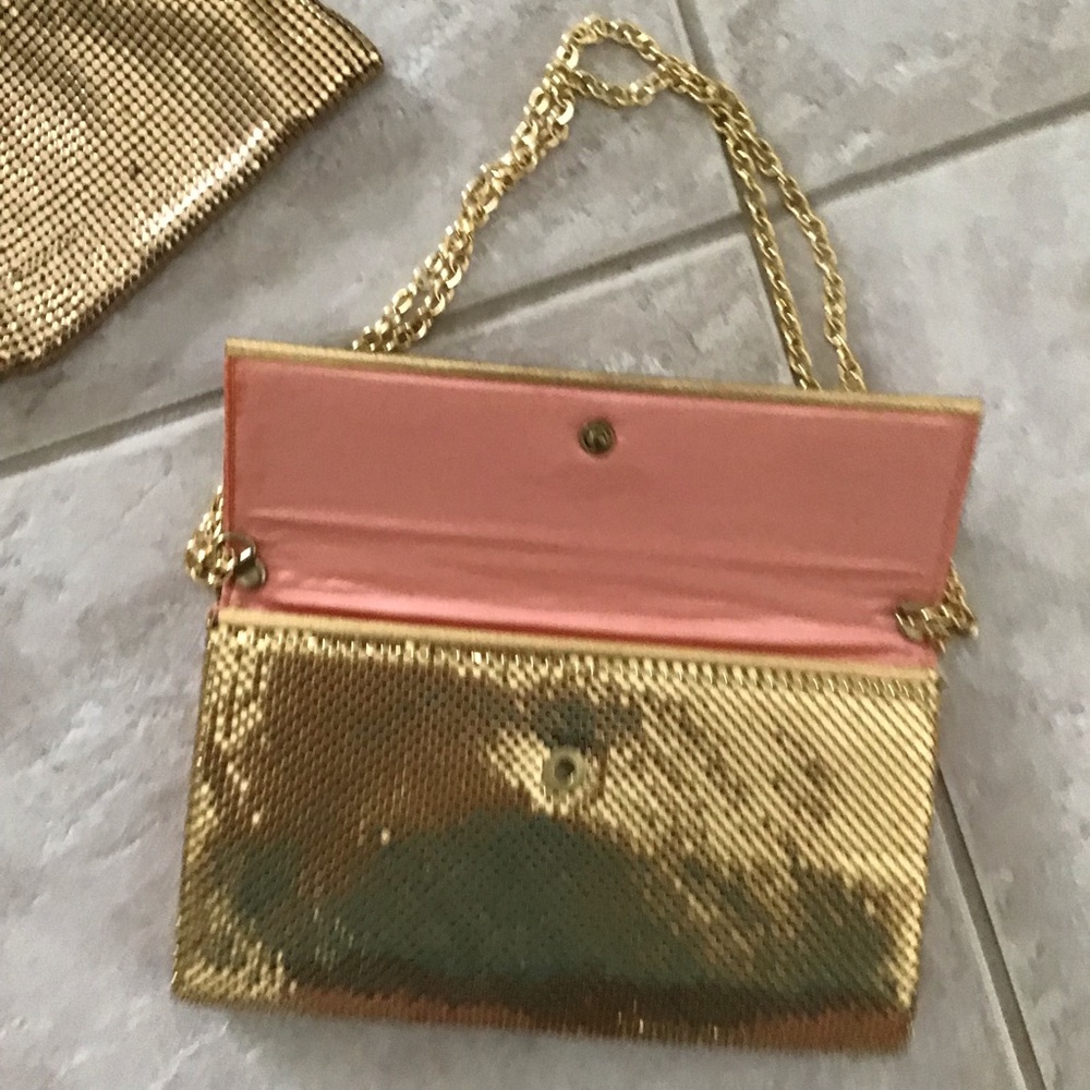 Whiting & Davis Gold Metal Mesh Purse Bundle - Picture 13 of 13